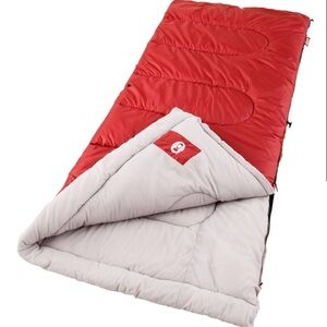 NWT PFAs free coleman palmetto cool weather sleeping bag